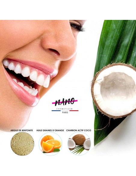 Nano Cosmetics Paris Blanchiment Dentaire Charbon