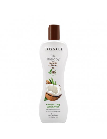 Après-Shampooing Hydratant BioSilk Coconut Oil 355ml