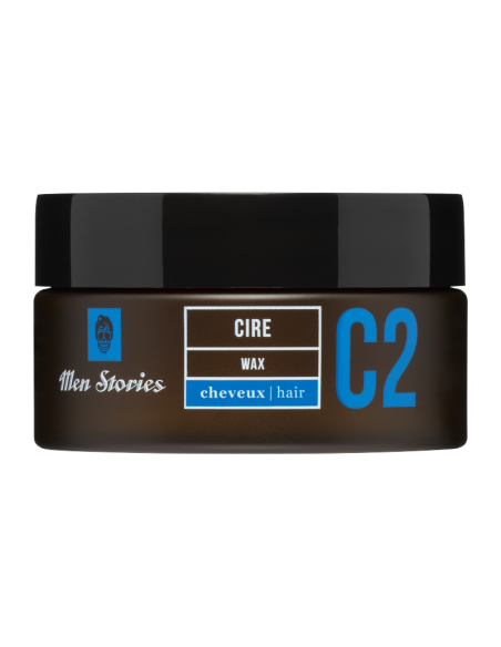 Cire effet mouillé homme