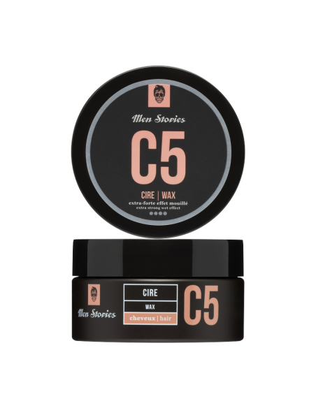 Men Stories C5 – Cire Extra Forte Effet Mouillé
